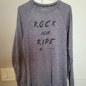 CycleBar dri-fit long sleeve tee